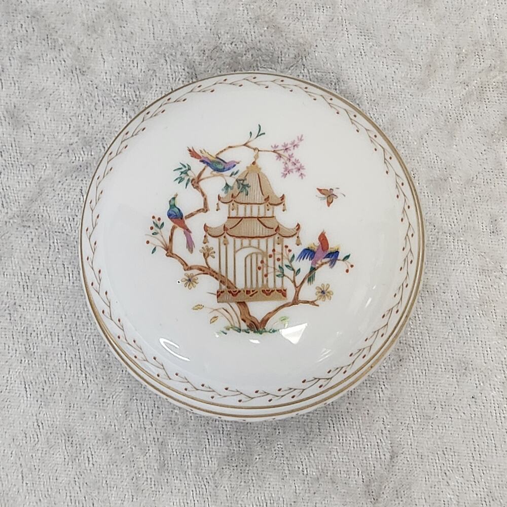 Tiffany & Co. Audubon Limoges France Vanity Jar